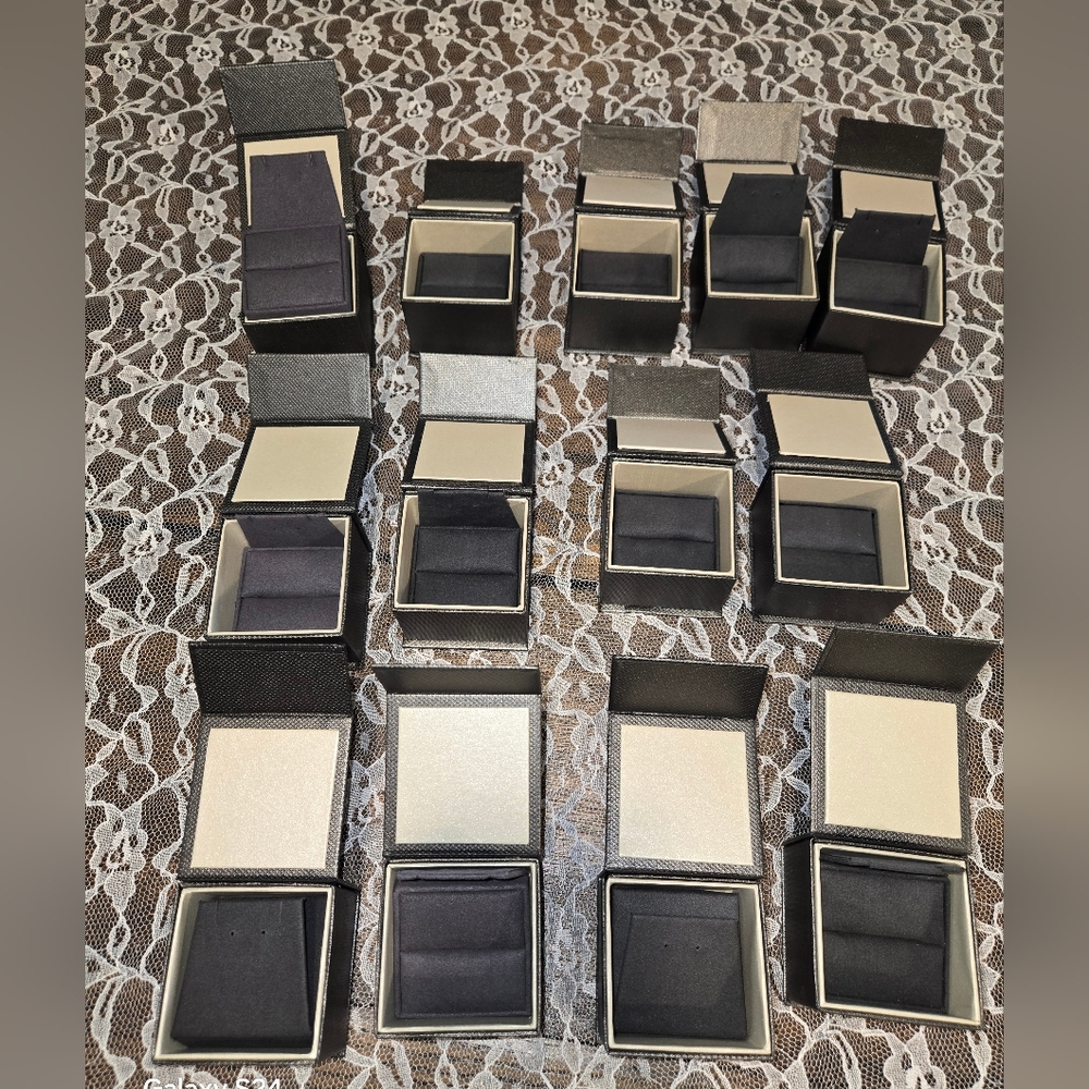 Jewelry Gift Boxes, Set of 12 New